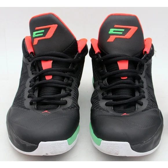 NIKE Jordan Men's CP3.VIII Basketball Shoe Black/Green/orange 684855-035 size 13 - Picture 11 of 11